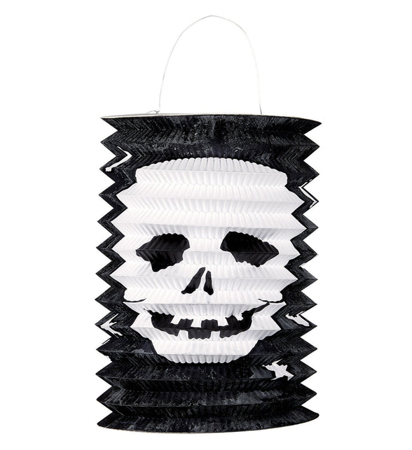 Widmann SRL Schedel lantaarn decoratie van papier