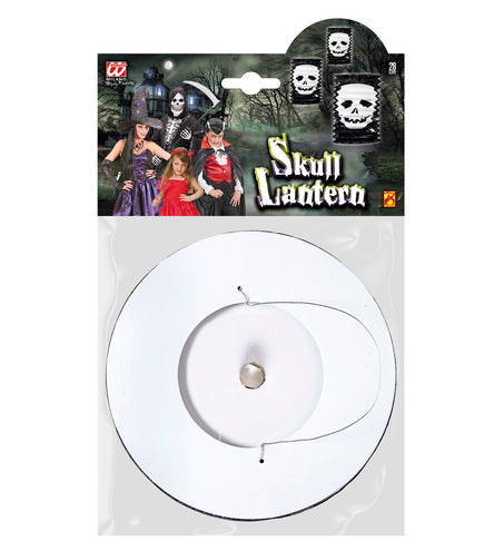 Widmann SRL Schedel lantaarn decoratie van papier