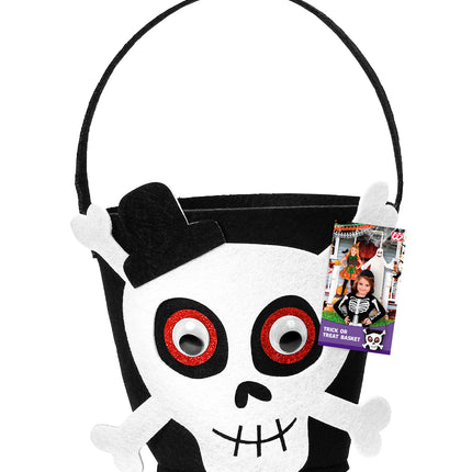 Widmann SRL Schedel snoeptasje halloween