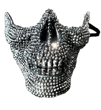 Widmann SRL Schedelmasker strass Mees