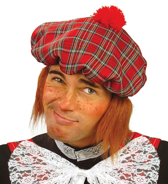 Widmann SRL Schotse baret muts met haar