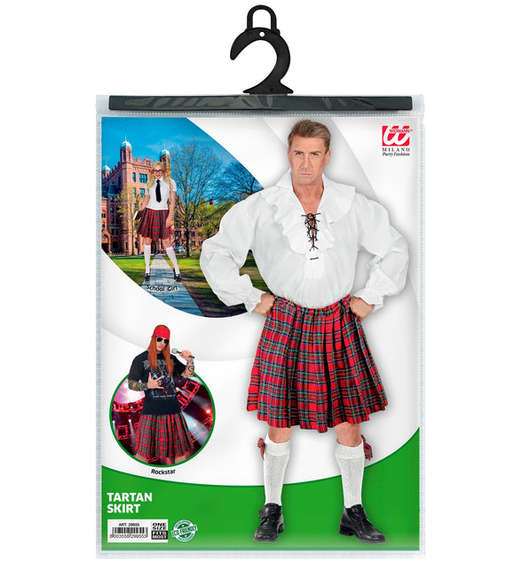 Widmann SRL Schotse kilt rode ruit
