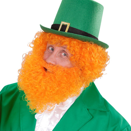 Widmann SRL Schotse pruik oranje krullen