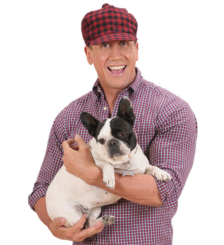 Widmann SRL Schotse ruit petten