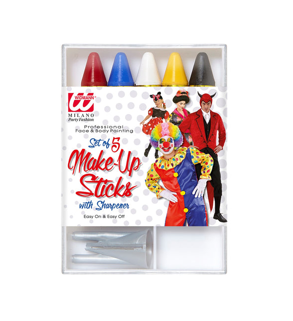 Widmann SRL Set met 5 make-up sticks