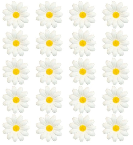 Widmann SRL Set van 20 decoratieve madeliefje Teun