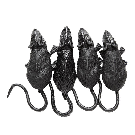 Widmann SRL Set van 4 muizen 9cm