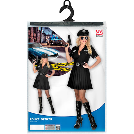 Widmann SRL Sexy politie agente zwart