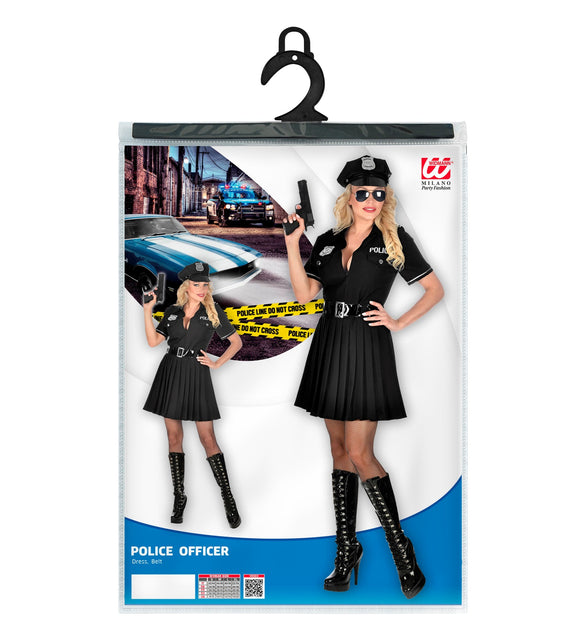 Widmann SRL Sexy politie agente zwart