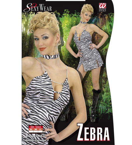 Widmann SRL Sexy zebrapak dames