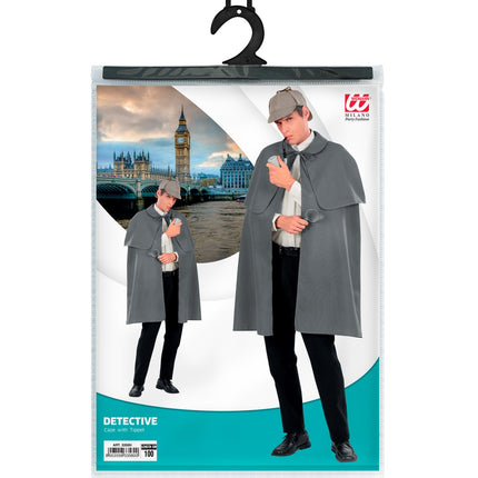 Widmann SRL Sherlock Holmes cape kostuum