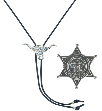 Widmann SRL Sherriff ster en ketting cowboy