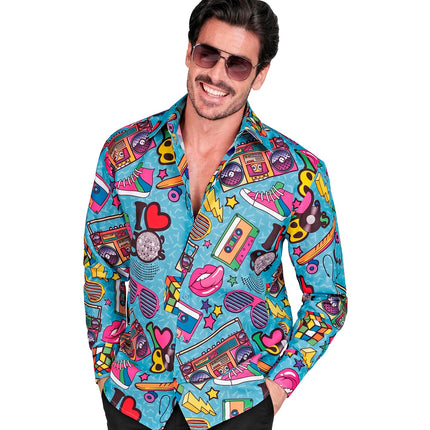 Widmann SRL Shirt 80s Funky