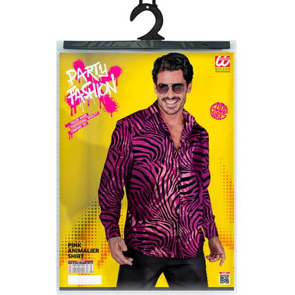 Widmann SRL Shirt zebra pink