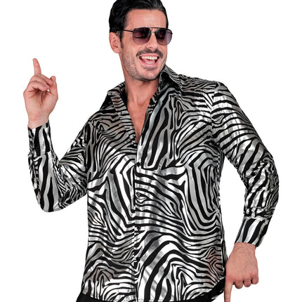 Widmann SRL Shirt zebra silver