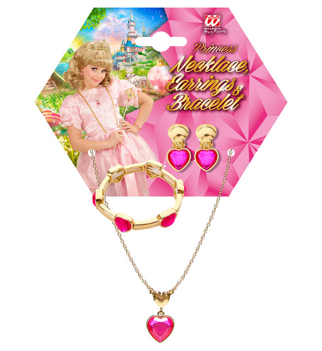 Widmann SRL Sieraden set in goudkleur kids