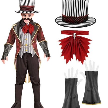 Widmann SRL Sinistere circusdirecteur kostuum Gijs