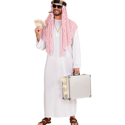 Widmann SRL Sjeik kostuum Rashid heren