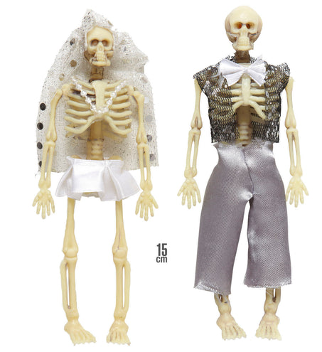 Widmann SRL Skelet bruidspaar halloween deco