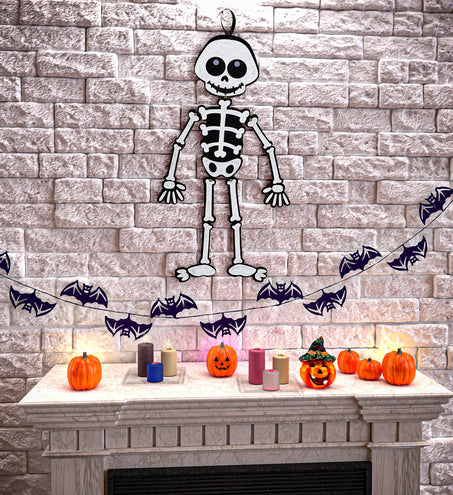 Widmann SRL Skelet hangdecoratie 53cm