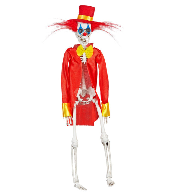 Widmann SRL Skelet horror clown 40cm