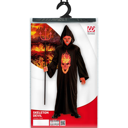 Widmann SRL Skelet kostuum duivel