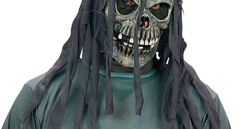 Widmann SRL Skelet masker met haren