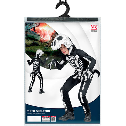 Widmann SRL Skelet pak T-rex kostuum