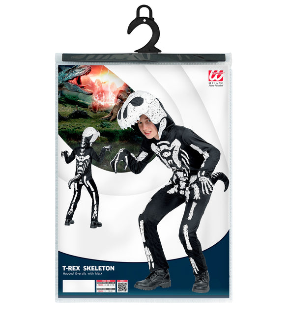 Widmann SRL Skelet pak T-rex kostuum