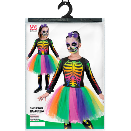 Widmann SRL Skelet regenboog kind