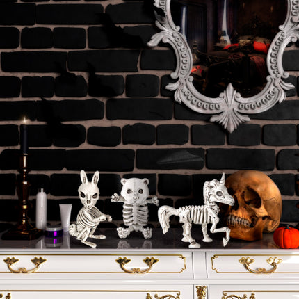 Widmann SRL Skelet teddybeer 15cm