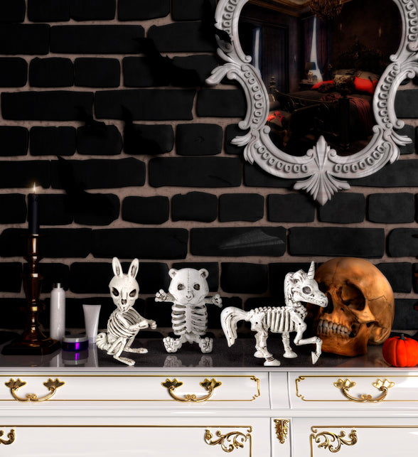 Widmann SRL Skelet teddybeer 15cm