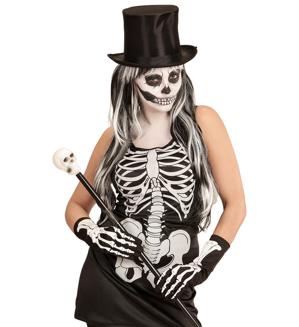 Widmann SRL Skelethandschoenen lang 35cm