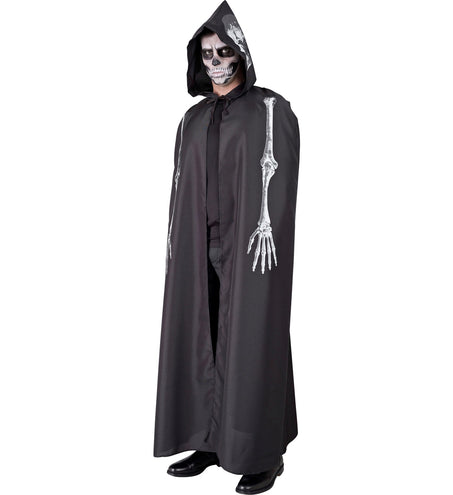 Widmann SRL Skeleton cape met capuchon