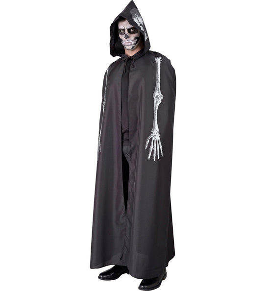 Widmann SRL Skeleton cape met capuchon