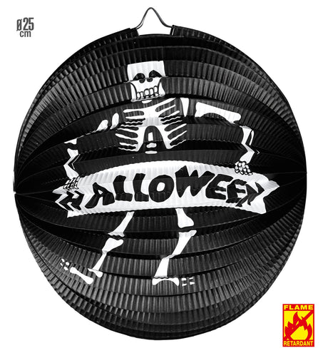 Widmann SRL Skeleton lampion decoratie 25 cm