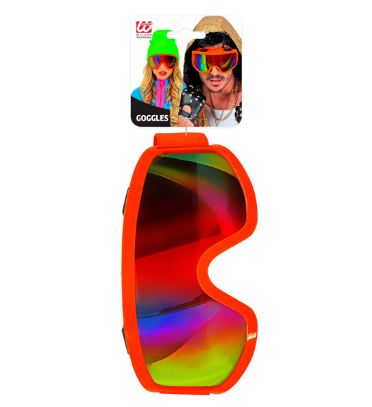 Widmann SRL Skibril neon oranje