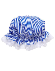Widmann SRL Slaapmuts blauw wit gestreept