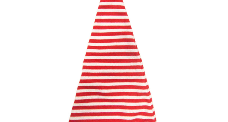 Widmann SRL slaapmuts rood-wit