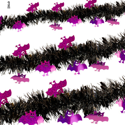 Widmann SRL Slinger met vleermuisjes