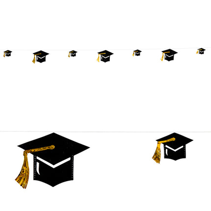 Widmann SRL Slingers met geslaagden hoedjes voor fuifjes