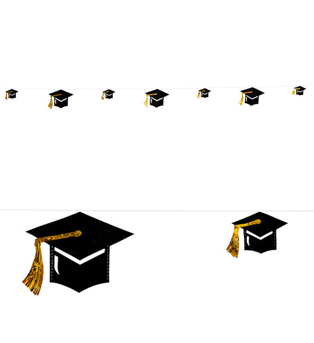 Widmann SRL Slingers met geslaagden hoedjes voor fuifjes