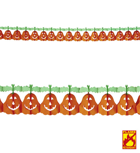 Widmann SRL Slingers met pompoenen decortaie