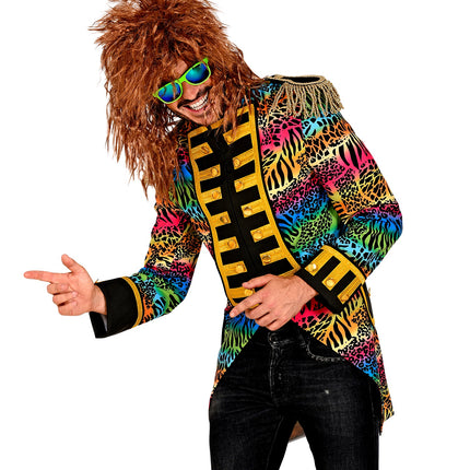 Widmann SRL Slipjas disco zebra jaren 80