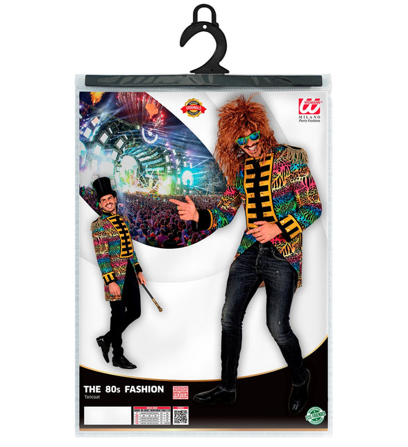 Widmann SRL Slipjas disco zebra jaren 80