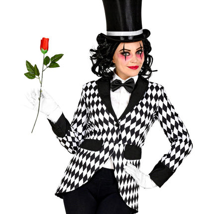 Widmann SRL Slipjas harlekijn dames