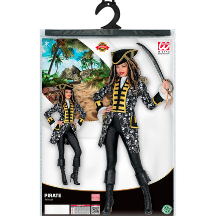 Widmann SRL Slipjas piraat dames