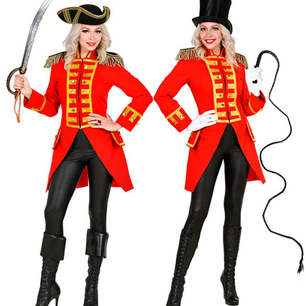 Widmann SRL Slipjas rood dames