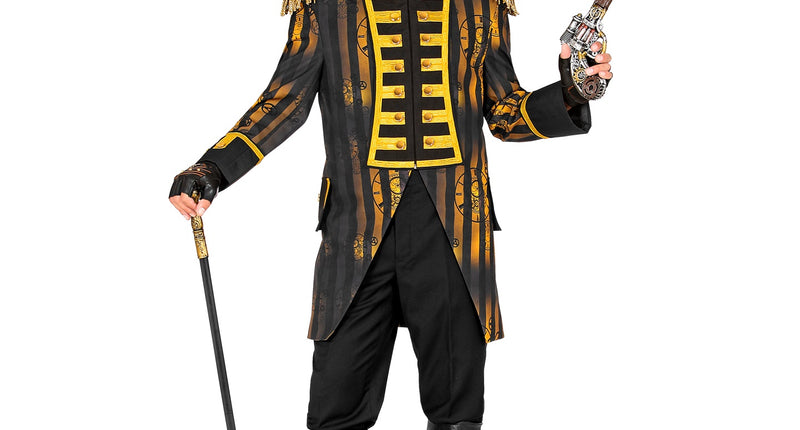 Widmann SRL Slipjas steampunk heren