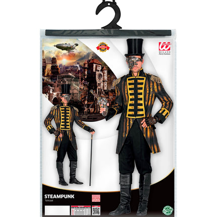 Widmann SRL Slipjas steampunk heren